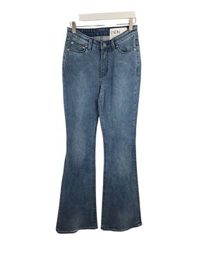 LNDN Landon Denim Flare Jeans Deep Blue Wash Size 26